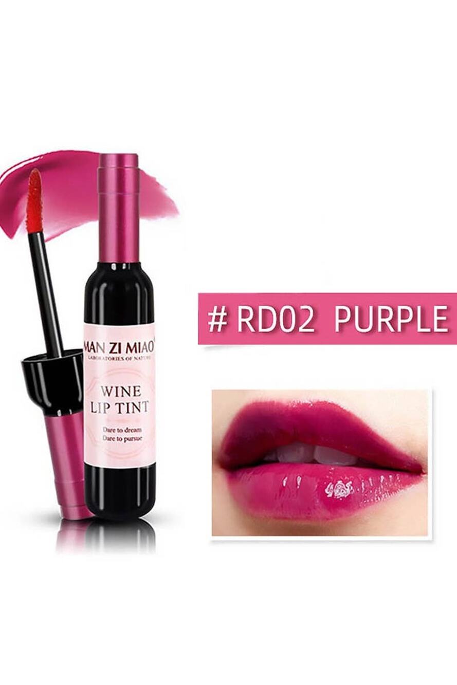 Lip Tint Wine Bottle Shape-Purple